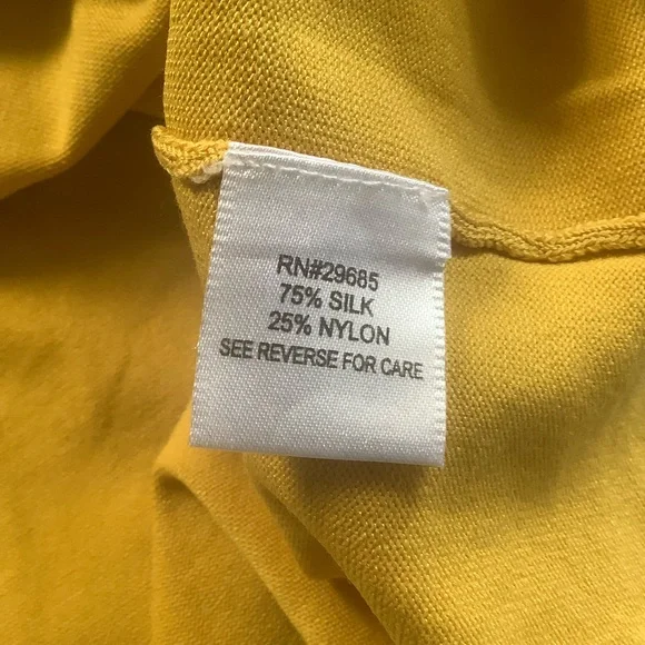 Pendleton Petite Womens Silk Blend V Neck Cardigan Size Large - Picture 6 of 7